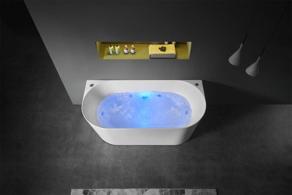 Relax Vasca Home Spa Vasca da bagno interna Vasca idromassaggio Bianco 