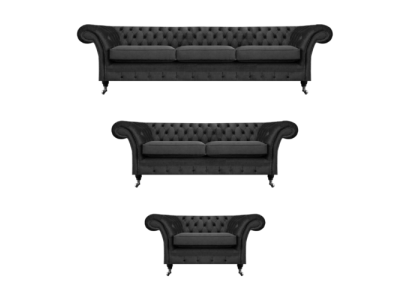 Sofà set divani Divani Salotto poltrone Chesterfield Arredamento 3+2+1