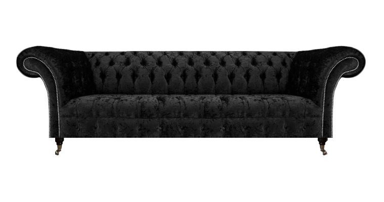 Soggiorno Chesterfield Divano a 4 Posti Divano Arredamento Nuovo