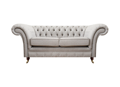 Mobile imbottiti Grigio Divano a due posti Divano Salotto Chesterfield