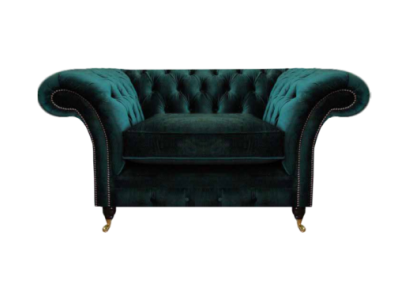 Verde poltrona nuova arredamento da soggiorno imbottita Chesterfield divano.