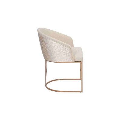 Sedia imbottita 2 sedie da pranzo in legno sedia da cucina bianco moderno oro