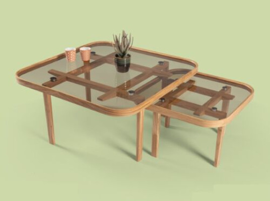 Tavoli in legno moderni Tavolini da salotto di design Tavoli in vetro di lusso