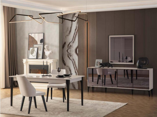 Tavolo da pranzo tavolo da pranzo tavolo da pranzo mobile da soggiorno angolo pranzo legno bianco  Tavolo da pranzo, tavolo da pranzo, tavolo da pranzo, mobile da soggiorno, angolo pranzo, legno bianco