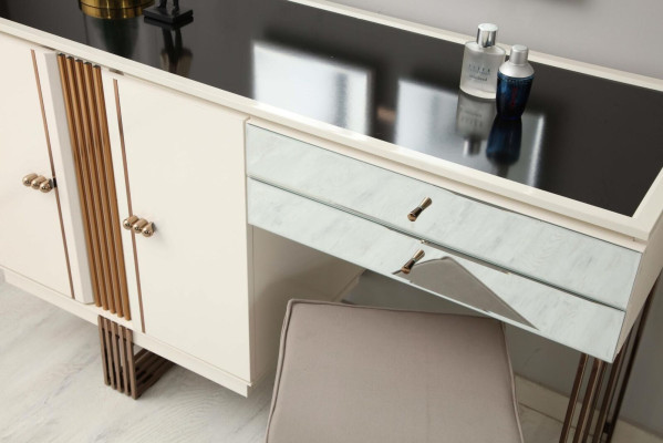 Tavolino trucco consolle camera da letto design lusso console