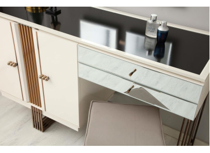 Tavolino trucco consolle camera da letto design lusso console