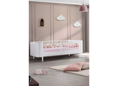 Elegante lettino bianco per bambini Camera da letto per bambini Mobili per la camera dei bambini in legno nuovo