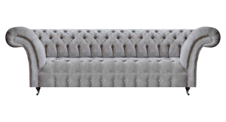 Divano a quattro posti Designer Moderno per il salotto Chesterfield.