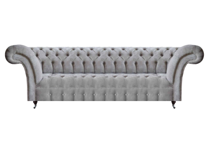 Divano a quattro posti Designer Moderno per il salotto Chesterfield.