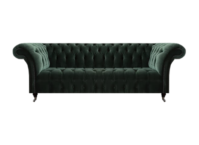 Divano a tre posti Salotto Divano Arredamento Tessile Chesterfield