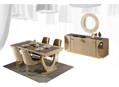 Un meraviglioso set per un sala da pranzo in stile contemporaneo