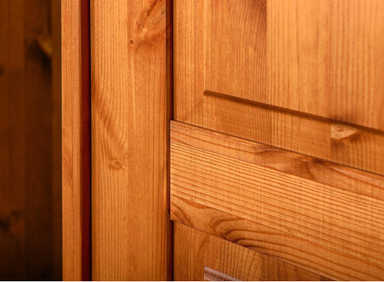 Armadio in stile country casa mobile armadio legno armadi camera da letto marrone nuovo