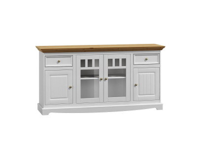 Vetrina credenza da cucina stile country scaffale credenza armadio buffet vetrina nuovo
