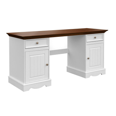 Design scrivania stile italiano, mobili classici di lusso per ufficio scrivania sedia casa di campagna.