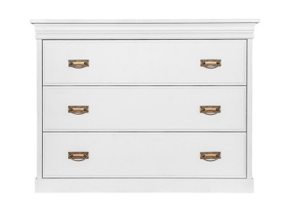 Comò credenza Comodini credenze 3 cassetti Armadio armadio Nuovo legno