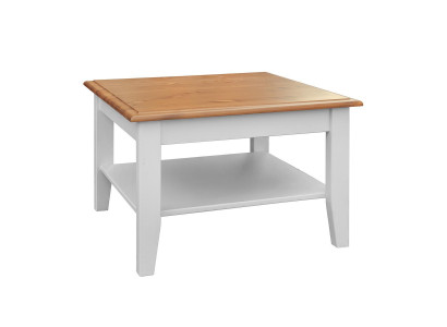 Nobile tavolino classico da salotto da casa di campagna in legno per soggiorno divano.