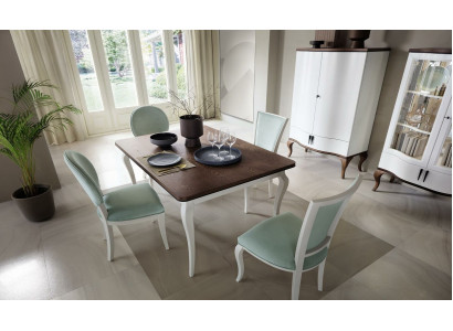 Set da pranzo tavolo da pranzo 4 sedie Set Set set da tavola gruppo tavolo classico