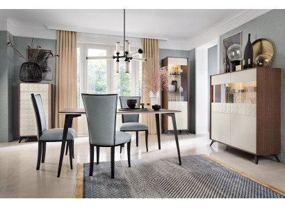 Tavolo da pranzo in legno Tavoli Tavolo da pranzo Massicci Designer 160x90x76cm