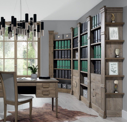 Scaffale angolare Scaffale Archiviazione Parete vivente Armadio per ufficio Mobili