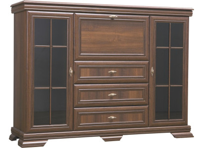 Armadio da soggiorno 158cm XXL credenze basse credenza legno comò madia cassettiere