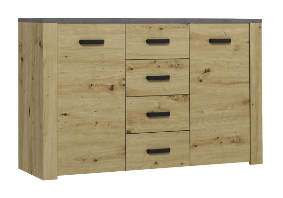 Design cassettone mobile credenza classica in legno per soggiorno moderno di lusso NUOVO