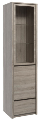 Soggiorno Mobili Moderno Legno Vetrina in Vetro Armadio Vetrina Nuovo