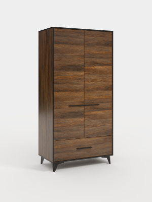 Armadio Armadietto Armadio Parete 2 ante Legno Mobili Camera da letto Nuovo