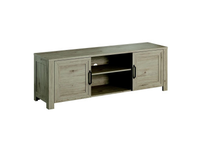 Soggiorno legno rtv hotel lusso credenza laterale tv mobile basso XXL armadio tavolo nuovo