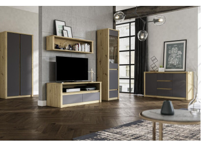 Armadio Soggiorno Scaffale Design di lusso rtv tv Comò Madia Sideboard Low Board