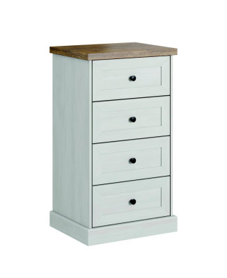 Stile casa di campagna Mobili Alto Comò Armadio Armadi bianchi Sideboard