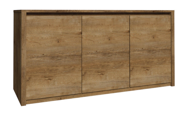 Mobile contenitore in legno moderno, credenza, credenze, mobile da soggiorno 130cm XL, credenze basse.