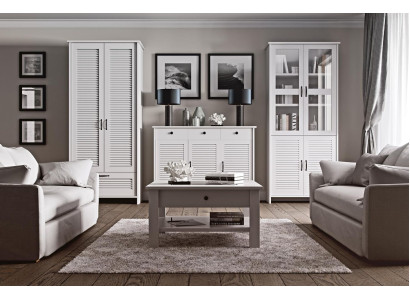 Comò per soggiorno Armadio design comò in stile Mobili soggiorno 3 pezzi.