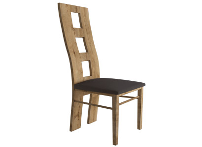 Sedie Sedile Schienale Ufficio Ufficio Sala da pranzo Lusso Design Imbottitura Legno Massiccio Sedia