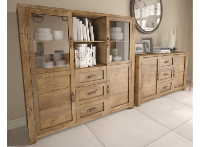 Mobile da design in legno con cassetti credenza moderna mobile vetrina mobile bar buffet.