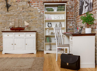 Sistema di scaffali libreria in legno mobili in legno armadi arredamento ufficio.