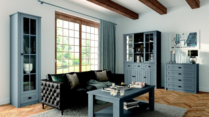 Armadio in legno massello stile country armadietto armadio parete componibile S2D mobili