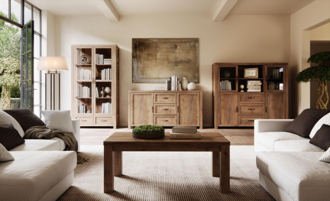 Tavolo da pranzo Tavoli in legno Soggiorno Sala da pranzo Madia Tavoli da pranzo in legno Tavolo Mobili Loft