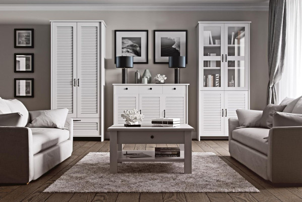 Legno Vetro Armadio Vetrine Armadi Bianco Country Armadio alto Vetrina Armadio