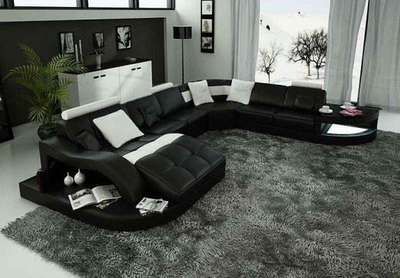 Divano angolare design set salotto angolare a forma di U divano angolare imbottito
