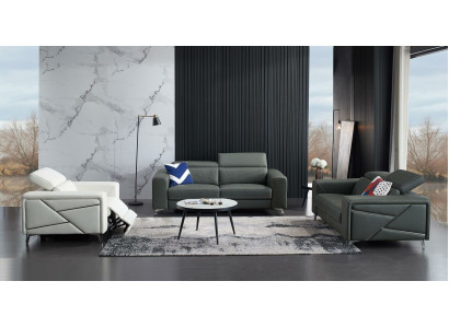 Set divano 3+2+1 posti in stile design, divano imbottito moderno di lusso nuovo.