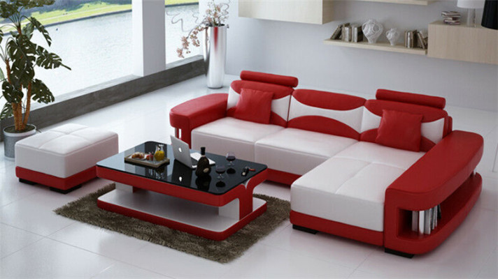 Eckcouch Set di divani ad angolo Paesaggio abitativo Forma a L Divano Divano ad angolo Divano Set