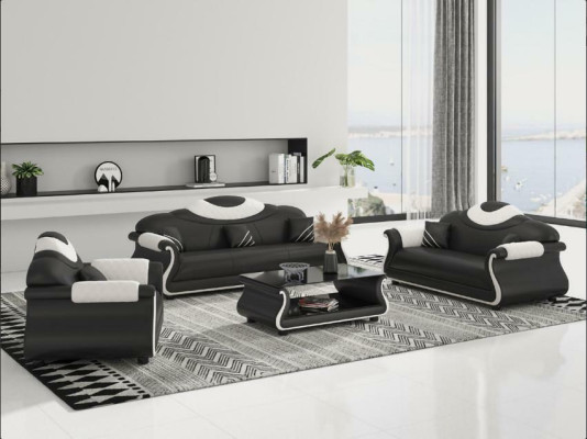 Set di divani 3+2+1 posti in tessuto moderno per divani design ensemble di divani imbottiti nuovi