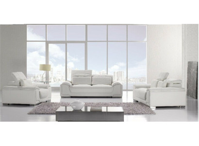 Design divani divani imbottiti posti Poltrona Set divani in pelle