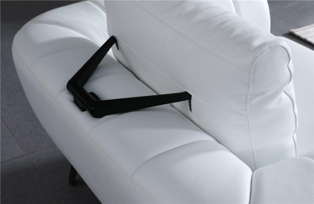 Set completo di divani in pelle - Mobili da soggiorno di design elegante