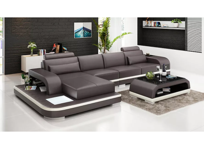 Design divano angolare divano letto angolare in pelle divano divano set di lusso