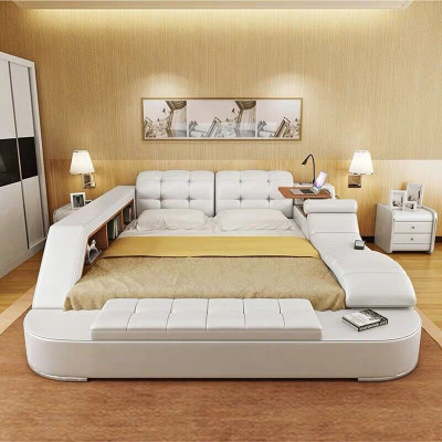 Letto Multifunzione - Cassaforte - Letto Riscaldante - USB - Doppio Hotel con Suono