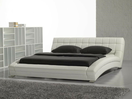 Letto imbottito Letti Letto Imbottitura Matrimoniale Pelle Tessuto Designer Matrimoniale
