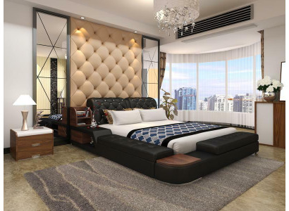 Multifunzione Design Letto Imbottito Letto Matrimoniale Letti Chesterfield Di Lusso