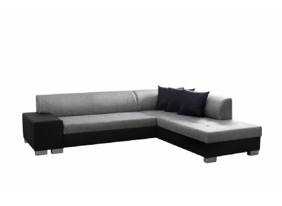 Divano a forma di L design con funzione letto, divano letto ad angolo con penisola.