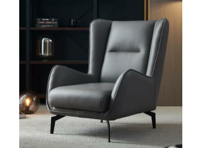 Club di lusso poltrona per la TV con poltrona imbottita, divano design poltrona poltrona relax in pelle Lounge.